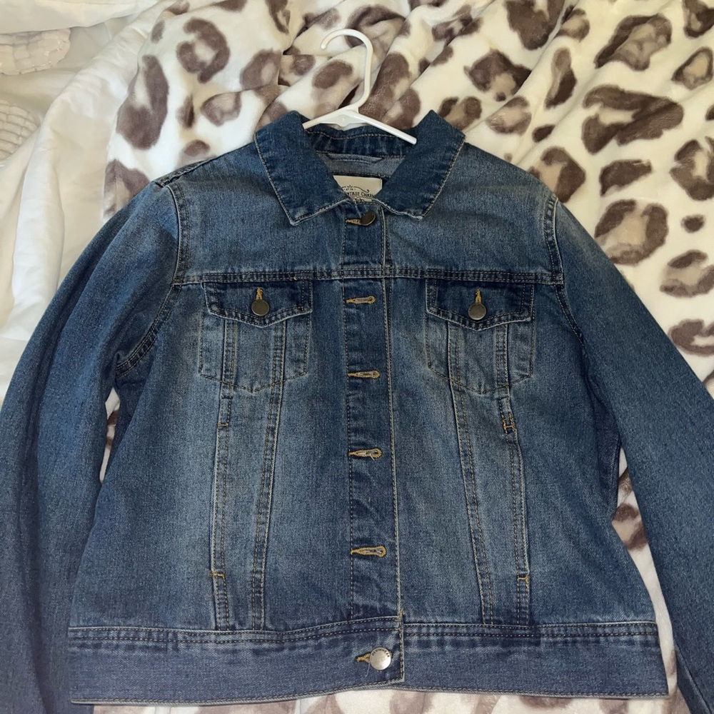 Classic Blue Denim Jean Jacket